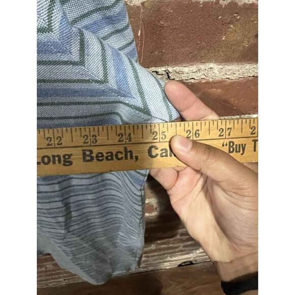 Jos. A. Bank Men's Tailored Fit Reserve Polo Shirt Size XL NWT Striped Blue - Picture 4 of 6